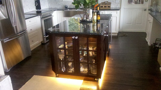 LED Lighting for kitchen island