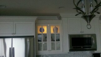 LED Lighting in cuboard